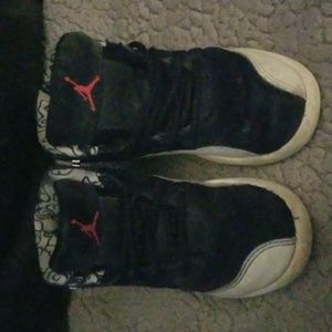 Jordans(navy suede and white)